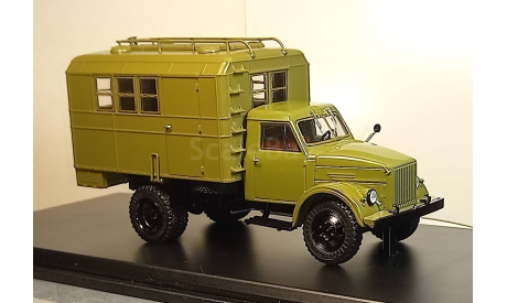 АК-32(51) кунг хаки ССМ 1631, редкая масштабная модель, Start Scale Models (SSM), ГАЗ, scale43