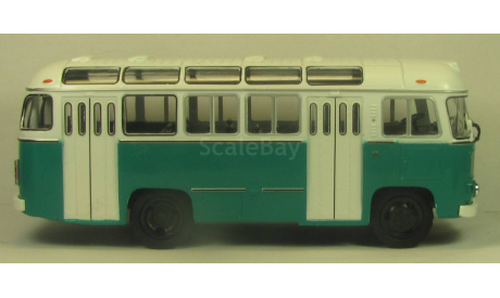 ПАЗ 672М зеленый Советский автобус, масштабная модель, scale43