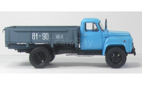 ГАЗ 52-04 бортовой голубой ДИП моделс, масштабная модель, scale43, DiP Models