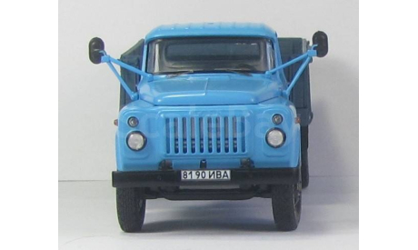 ГАЗ 52-04 бортовой голубой ДИП моделс, масштабная модель, scale43, DiP Models