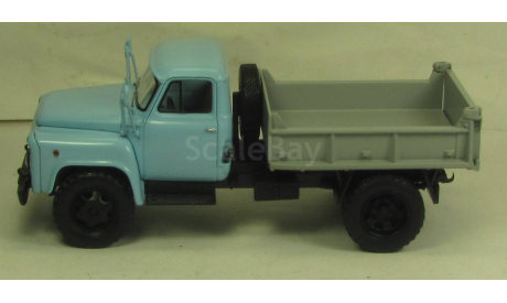 САЗ 3504 самосвал голубой ДИП, масштабная модель, scale43, DiP Models, ГАЗ