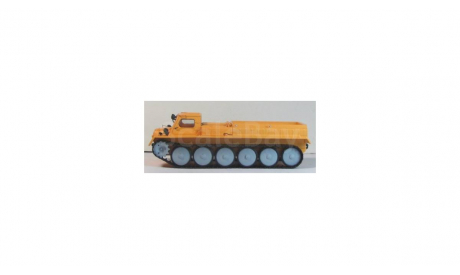 ГТ-СМ(71) снегоболотоход рыжий, редкая масштабная модель, 1:43, 1/43, Start Scale Models (SSM)