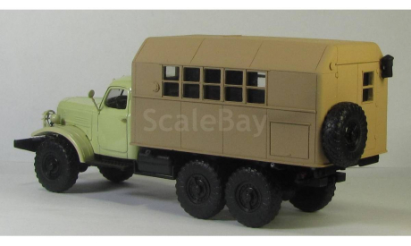 ЗИЛ 157 кунг граненый ГК-1 песочный, масштабная модель, 1:43, 1/43, МХВ