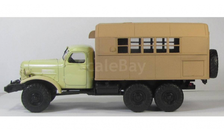 ЗИЛ 157 кунг граненый ГК-1 песочный, масштабная модель, 1:43, 1/43, МХВ