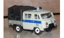 УАЗ 39094 бортовой с тентом полиция, масштабная модель, 1:43, 1/43, Тантал («Микроавтобусы УАЗ/Буханки»)