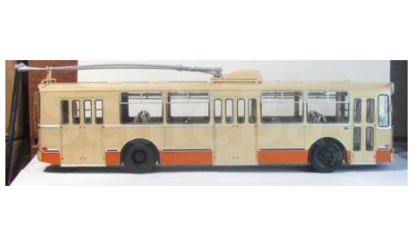 ЗИУ-9 троллейбус ССМ 4001, масштабная модель, scale43, Start Scale Models (SSM)