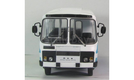 ПАЗ 3205 пригородный ССМ 4002, масштабная модель, scale43, Start Scale Models (SSM), ЗиУ
