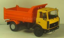 МАЗ 5551 самосвал высокий борт оранжево-красный АИСТ, масштабная модель, scale43, Автоистория (АИСТ)