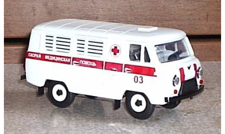 УАЗ 3962 Скорая помощь, масштабная модель, 1:43, 1/43, Тантал («Микроавтобусы УАЗ/Буханки»)