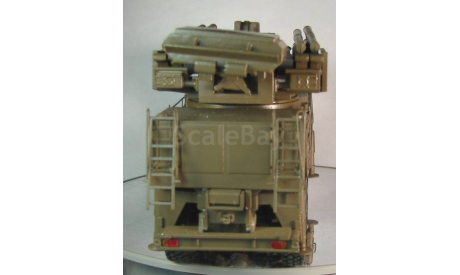 КАМАЗ 6560 панцирь С1 зимний камуфляж, масштабная модель, scale43