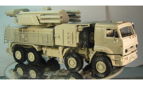 КАМАЗ 6560 панцирь С1 песочный, масштабная модель, scale43