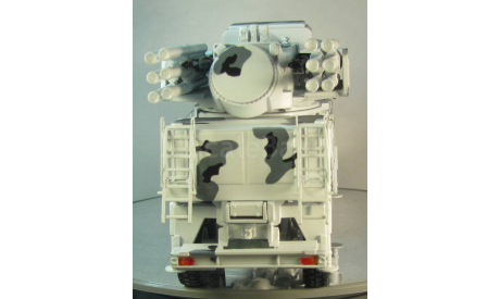 КАМАЗ 6560 панцирь С1 зимний камуфляж, масштабная модель, scale43