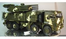 КАМАЗ 6560 панцирь С1 летний камуфляж, масштабная модель, scale43