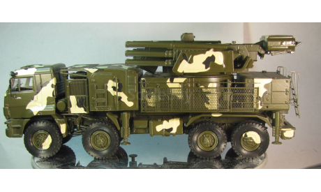КАМАЗ 6560 панцирь С1 летний камуфляж, масштабная модель, scale43