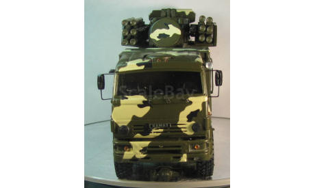 КАМАЗ 6560 панцирь С1 летний камуфляж, масштабная модель, scale43