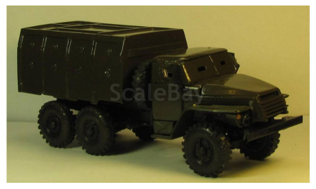 Урал  4320 броневик, масштабная модель, 1:43, 1/43, Самоделка