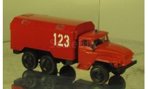 Урал 4320 пожарный кунг тип 2, масштабная модель, scale87