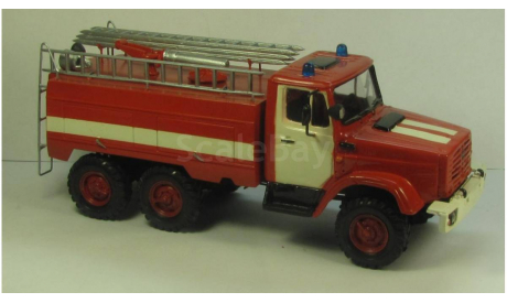 ЗИЛ 4334 пожарный тип 2, масштабная модель