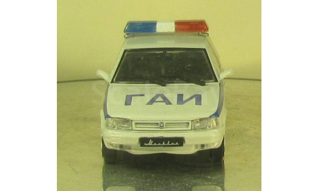 Москвич 2142Р5 ГАИ Автолегенды СССР спец выпуск 11, масштабная модель, scale43, DeAgostini