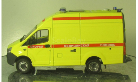 Газель Некст Скорая АСМП класса С, масштабная модель, scale43, Наш Автопром