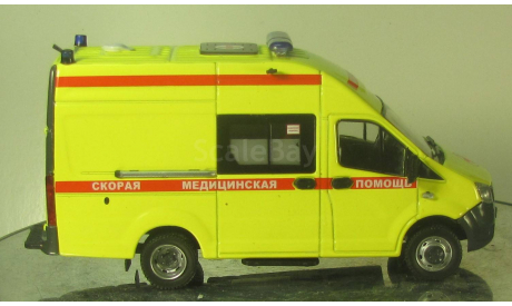Газель Некст Скорая АСМП класса С, масштабная модель, scale43, Наш Автопром