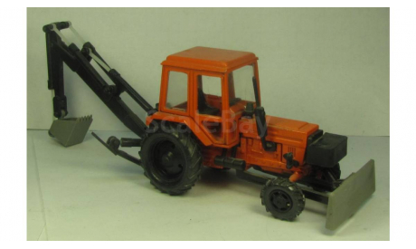 Трактор МТЗ 80 экскаватор, редкая масштабная модель, 1:43, 1/43, Умань