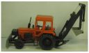 Трактор МТЗ 80 экскаватор, редкая масштабная модель, 1:43, 1/43, Умань