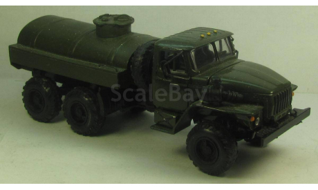 Урал 4320 топливозаправщик, масштабная модель, 1:43, 1/43, Самоделка