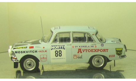 Москвич 412 Ралли 1000 озер 88, масштабная модель, scale43, IXO Rally (серии RAC, RAM)