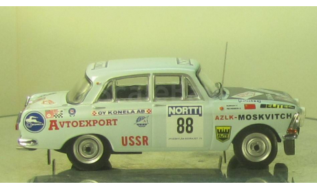 Москвич 412 Ралли 1000 озер 88, масштабная модель, scale43, IXO Rally (серии RAC, RAM)