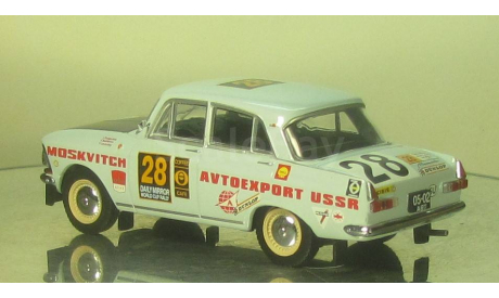 Москвич 412 Ралли Лондон Мехико 28, масштабная модель, scale43, IXO Rally (серии RAC, RAM)