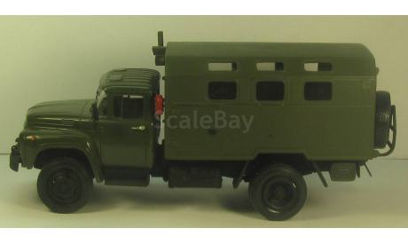 ЗИЛ 130 кунг  хаки Саратовская лаборатория, редкая масштабная модель, 1:43, 1/43, СарЛаб