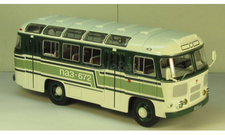 ПАЗ 672 с надпись ПАЗ-672 Классикбус, редкая масштабная модель, scale43, Classicbus