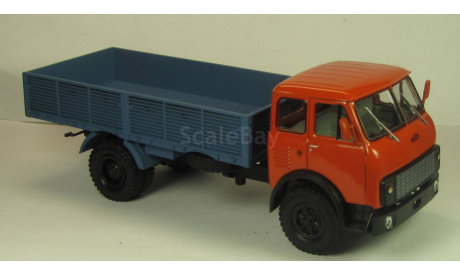 МАЗ-5335 бортовой красный, масштабная модель, scale43, Наш Автопром