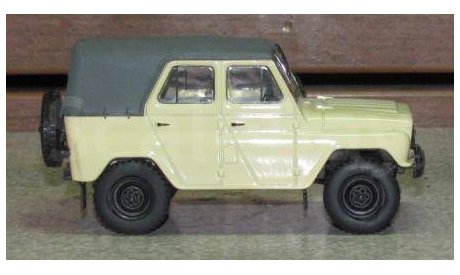 УАЗ 469 песочный НАП, масштабная модель, Наш Автопром, scale43