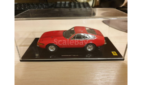 FERRARI-365 GTB4, красный, поздний, Kyosho 1:43, масштабная модель, scale43