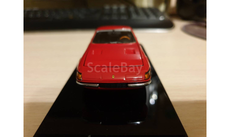 FERRARI-365 GTB4, красный, поздний, Kyosho 1:43, масштабная модель, scale43