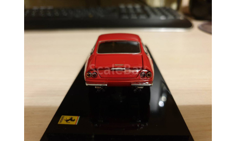 FERRARI-365 GTB4, красный, поздний, Kyosho 1:43, масштабная модель, scale43