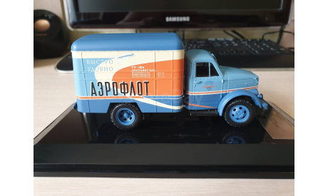 Фургон КИ-51 Аэрофлот от Dip Models 1:43, масштабная модель, ГАЗ, scale43