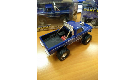 Ford 250 monster truck Bigfoot (+обмен), масштабная модель, Greenlight Collectibles, 1:43, 1/43