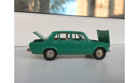ВАЗ 2101 СССР зелёная., масштабная модель, Агат/Моссар/Тантал, 1:43, 1/43