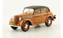 Москвич-400-420А (с тентом) - Легендарные Советские Автомобили №72, масштабная модель, Hachette, scale24