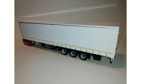 КАМАЗ-54901 с полуприцепом НЕФАЗ-93341 SSM1446, масштабная модель, scale43
