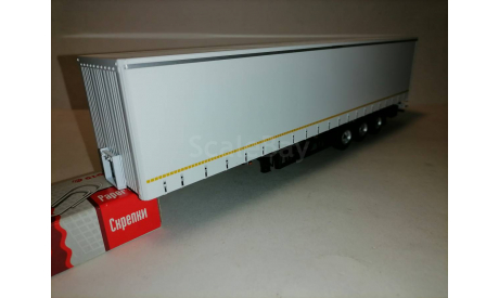 КАМАЗ-54901 с полуприцепом НЕФАЗ-93341 SSM1446, масштабная модель, scale43