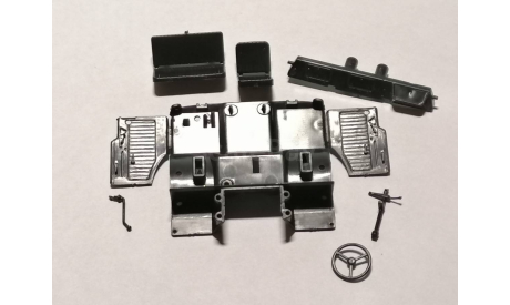 КАЗ-608В 1525AVD - интерьер кабины с крыльями, запчасти для масштабных моделей, AVD Models, 1:43, 1/43