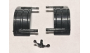 ЗИЛ-ММЗ-555 1522AVD - задние брызговики с фонарями, запчасти для масштабных моделей, AVD Models, scale43