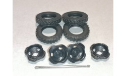 ГАЗ-53 - автоцистерна АЦПТ-3,3 (53) 1548AVD - задние колёса