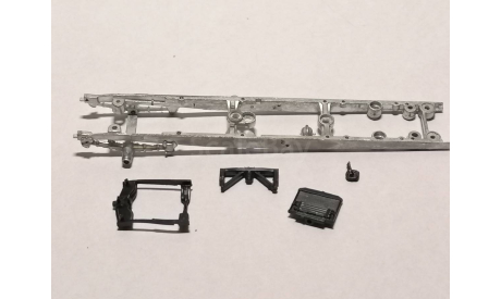 ГАЗ-53 - ГТК-40 (53) 1547AVD - рама с деталями, запчасти для масштабных моделей, AVD Models, scale43