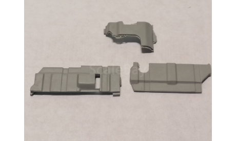 КАМАЗ-54901 - подкабинная защита двигатели 1440AVD, запчасти для масштабных моделей, AVD models, 1:43, 1/43