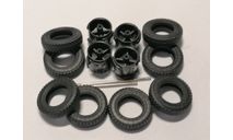 ЗИЛ-133ГЯ бортовой 1320AVD - задние колёса, запчасти для масштабных моделей, AVD Models, scale43